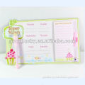 [New products for 2012 factory ]magnetic note pad